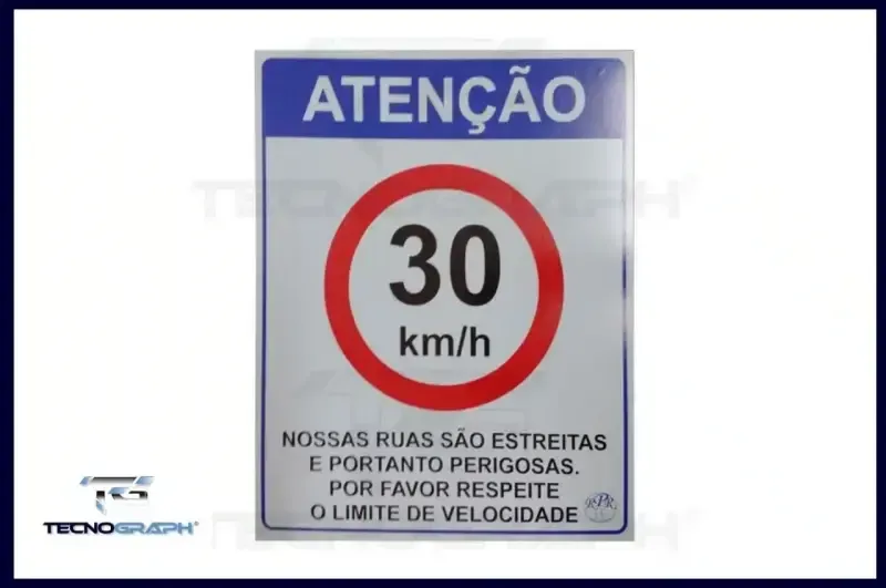 Página de produto: Empresa de sinalização viária